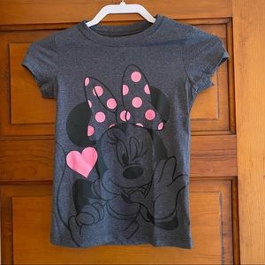 7/8 Disney Minnie Mouse t-shirt tee top girls M